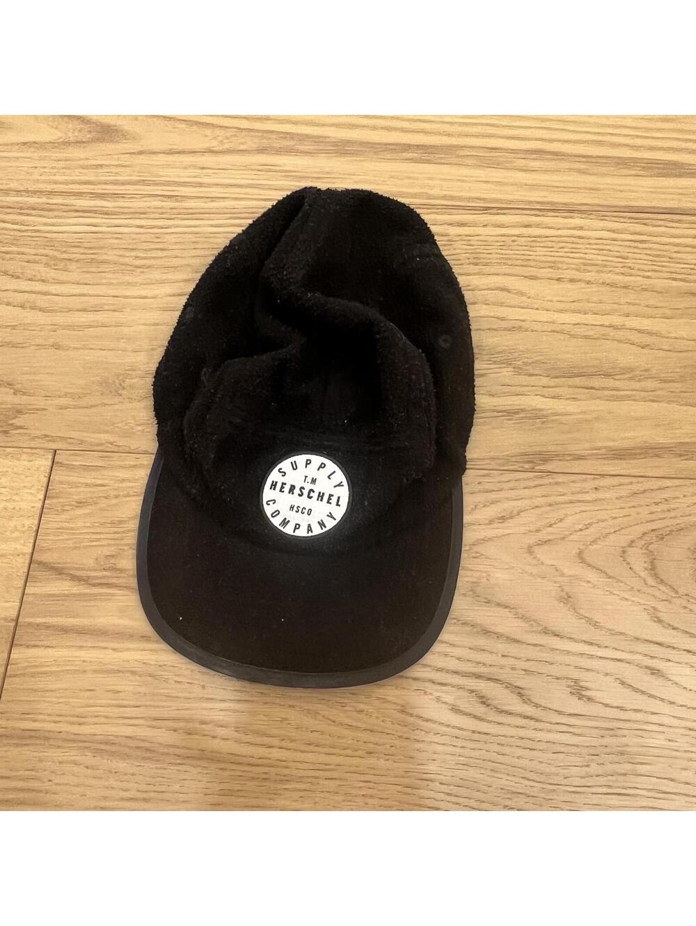 Herschel Supply Company Winter Trapper Hat Black Fleece